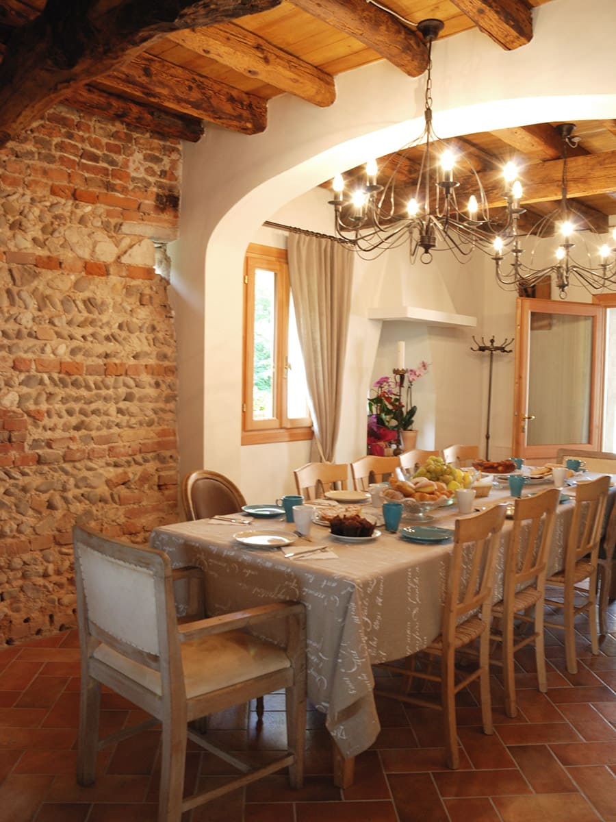 sala colazione villa berti