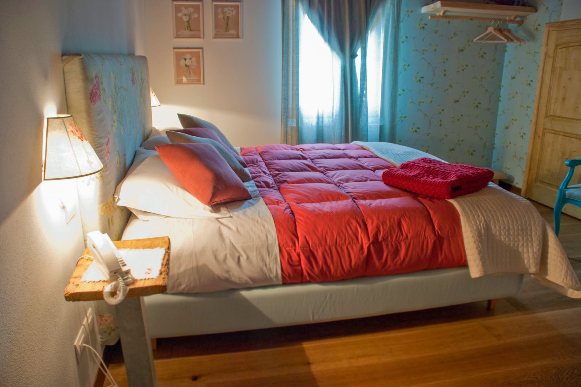 camera azzurra villa berti