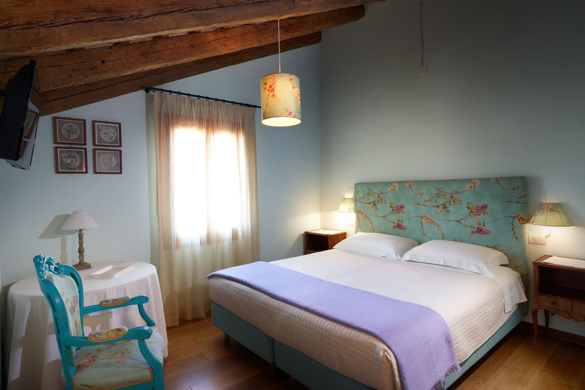 camera turchese villa berti